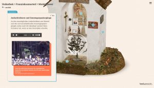 Screenshot Unikathek Modelviewer Franziskusmarterl